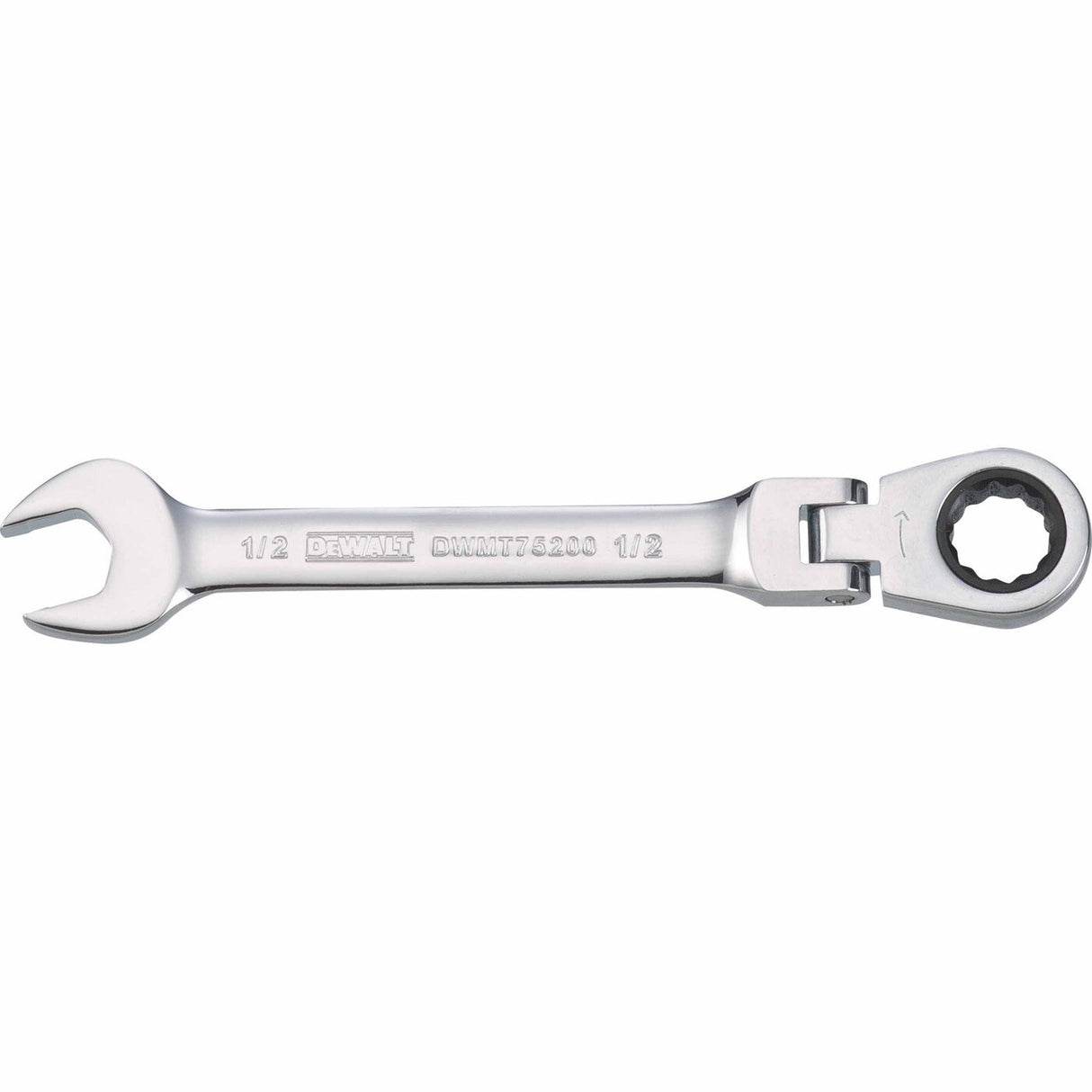 Dewalt DWMT75200OSP Mechanics Flat Head Ratcheting Combination Wrench 1/2"