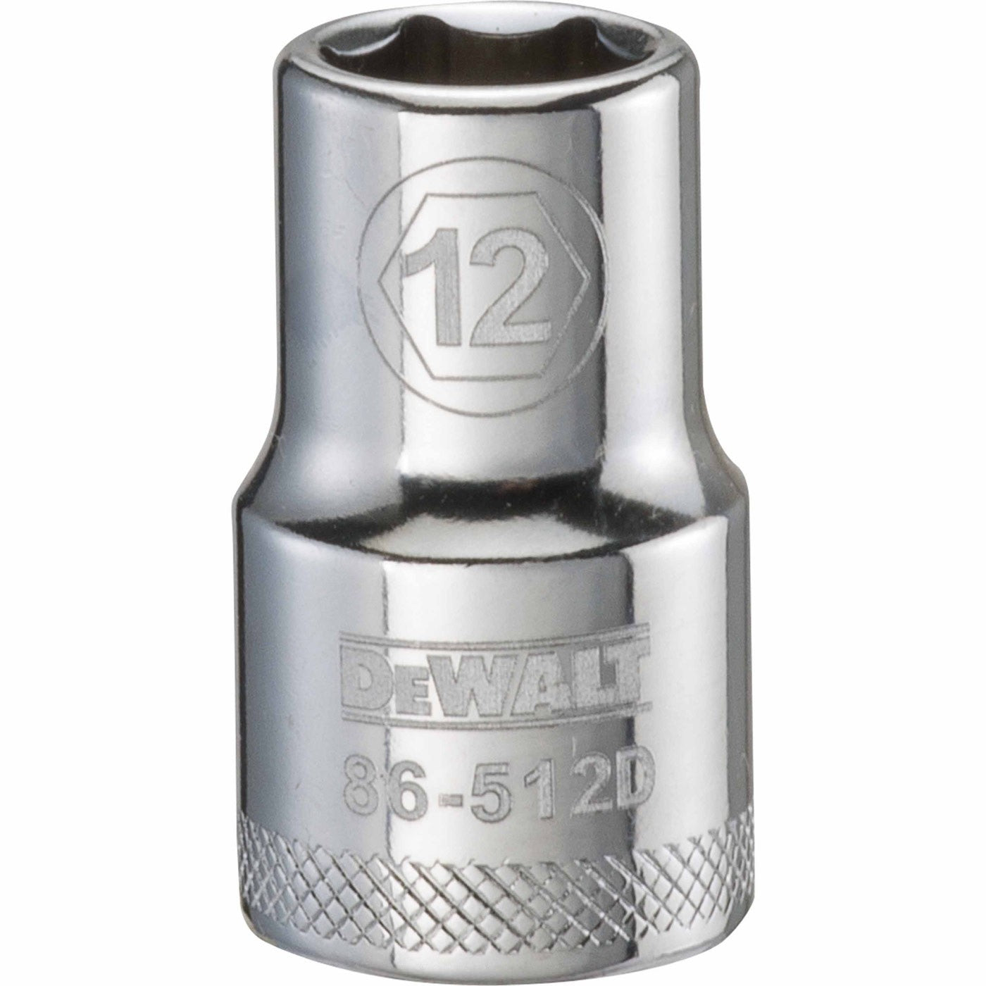DeWalt DWMT86512OSP Mechanics 6 Point 1/2 inch Drive Socket 12 MM for metric fastening work in automotive and mechanical tool setups