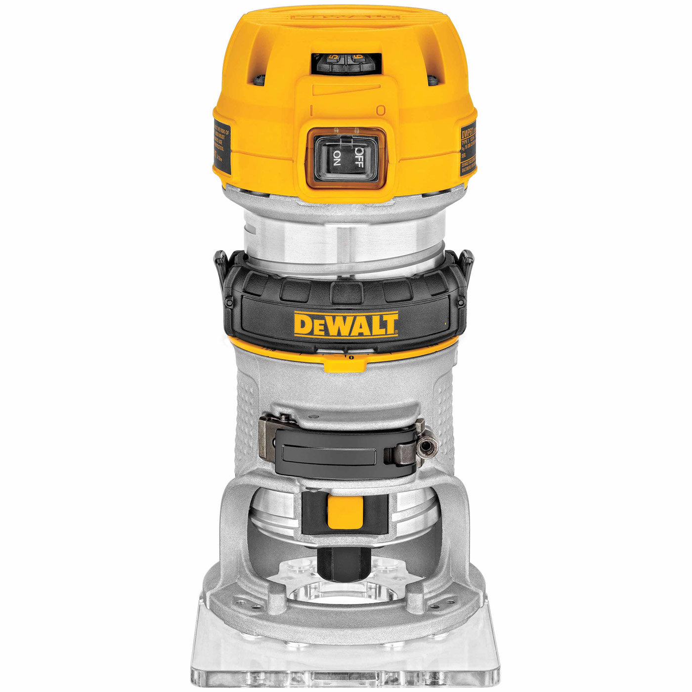 DeWalt DWP611 1 1 4 HP Max Torque Variable Speed Compact Router Toolup