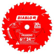 Diablo D0624A 6-1/2" x 24 6-1/2" x 24T x 5/8" Framing Saw Blade (1 blade)