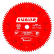 Diablo D1280X 12" x 80 Fine Finish Saw Blade