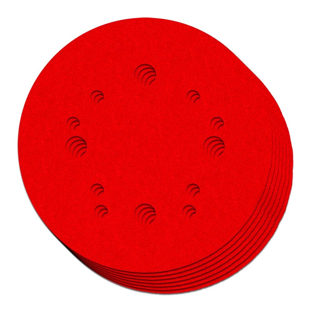Diablo DCD050VFNH07G 5" ROS Disc Hook & Lock Project Pack Refinish, 7 Pack