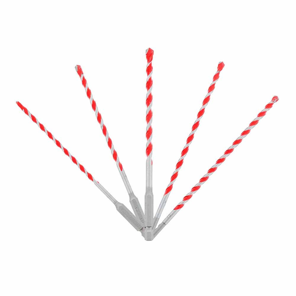 Diablo DMARG1220-S5 5 pc SPEEDemon Red Granite Carbide Tipped Hammer Drill Bit Set (5-Piece)
