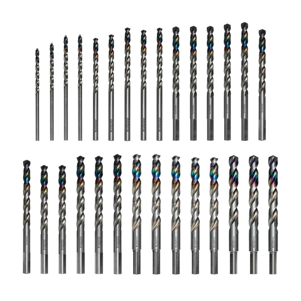 Diablo DMD-T29 29-Piece Metal Demon Drill Bits Set for Mild, Hardened and Stainless Steels