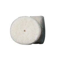 Dremel 414-03 1/2 in Felt Polishing Wheel for Metal Stone Glass and Ceramic (6 Pack)