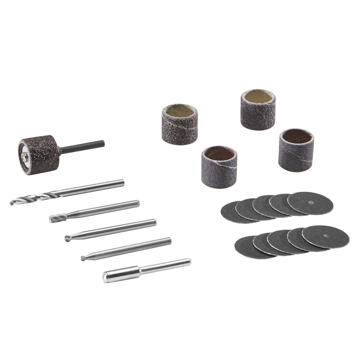 Dremel 733-01 Wood Working Accessory Kit for Rotary Tools with 1/8" Shank (20 Pack) - 2