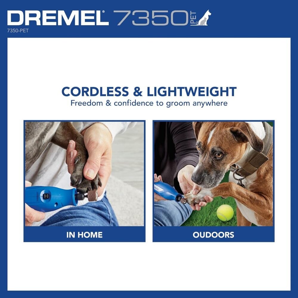 Dremel 7350-PET 3.6V Pet Grooming Kit - 9