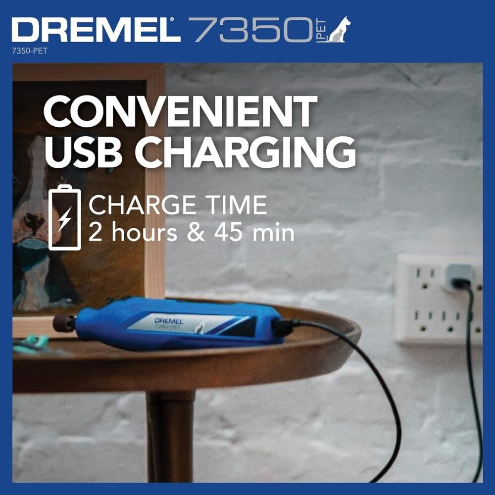 Dremel 7350-PET 3.6V Pet Grooming Kit - 13