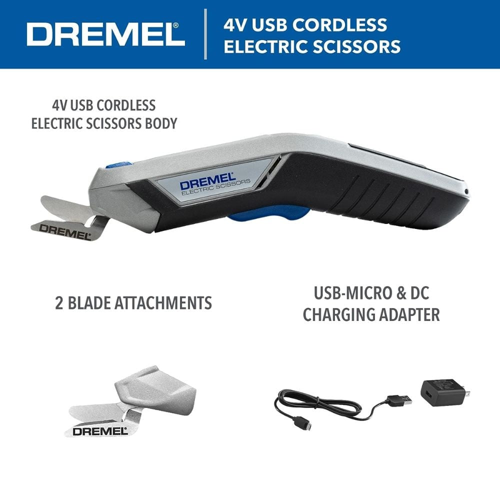 Dremel HSSC-01 Cordless Electric Scissor Tool Kit - 4