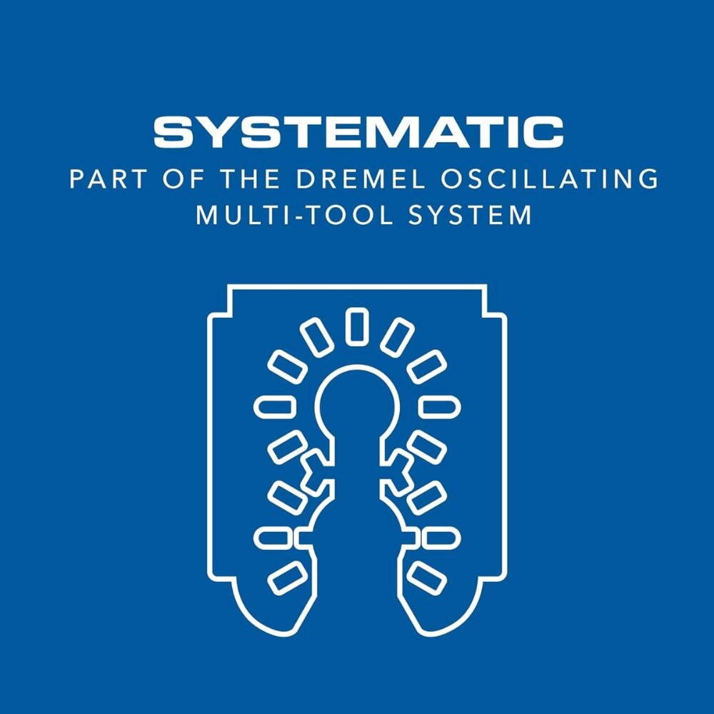 Dremel MM20V-01 20V Max Cordless Oscillating 1 Battery Tool Kit with 5 Accessories - 14