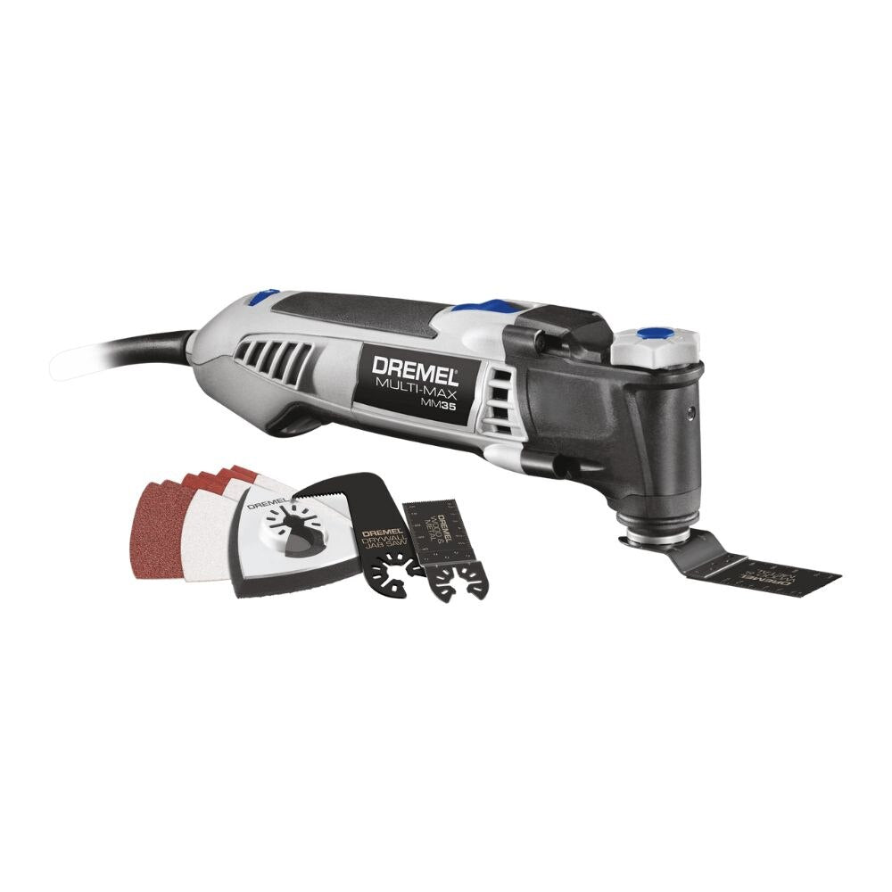 Dremel MM35-01 Multi-Max 3.5Amp OscillatingTool Kit with 12 Accessories