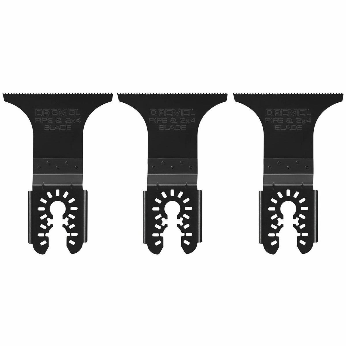 Dremel MM494BU 2-3/4" Universal Dual Interface Pipe and 2x4 Oscillating Cutting Blade (3 Pack)