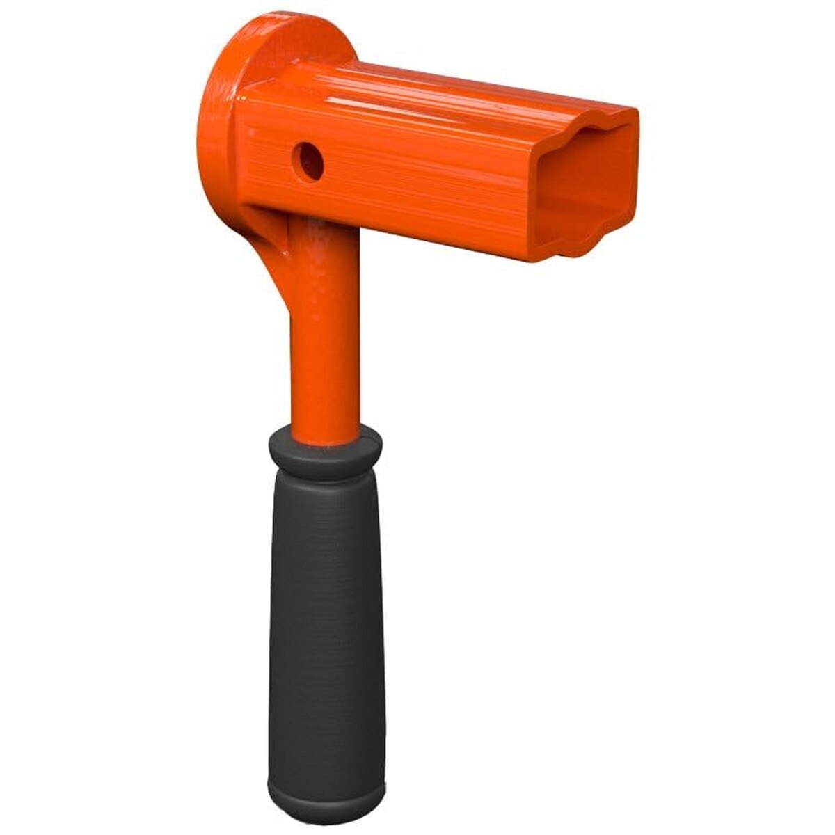 Dude Tools DSDRF Stake Driver and Holder for Round Flat and Square Stakes (1 Each)