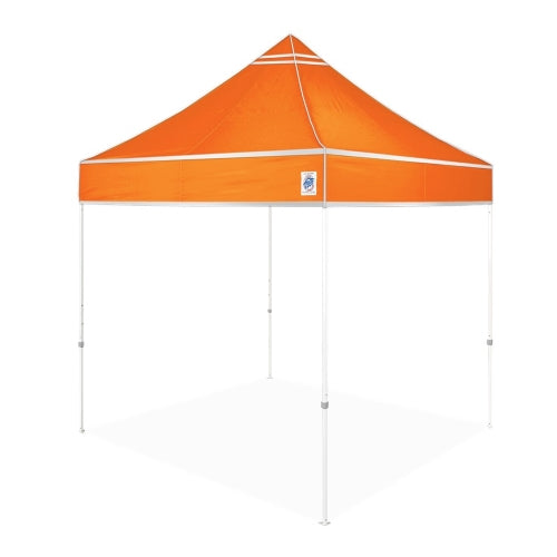 E-Z UP HV910BOR Hi-Viz Shelter only,  10'x10', Bright Orange, w/Roller Bag & Stakes