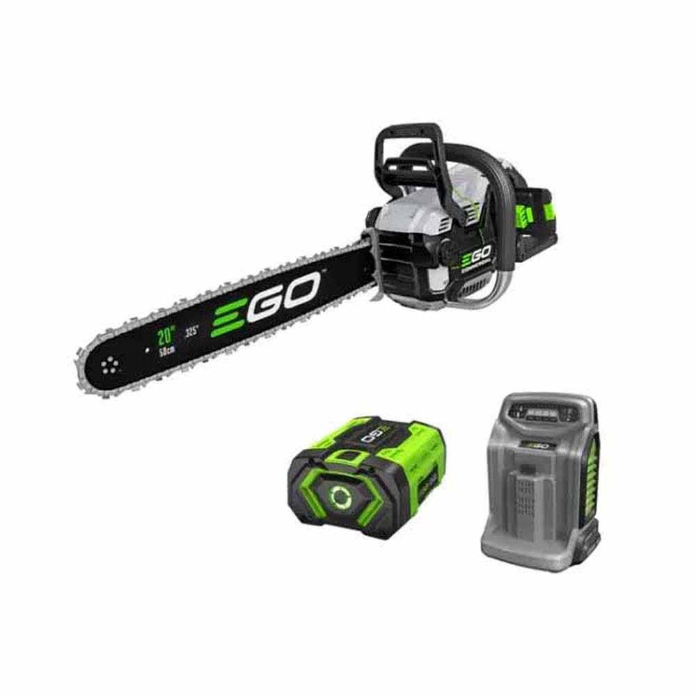 EGO CSX5007 Commercial 20" Farm&Ranch Chainsaw (8.0Ah, 550Wcharger)