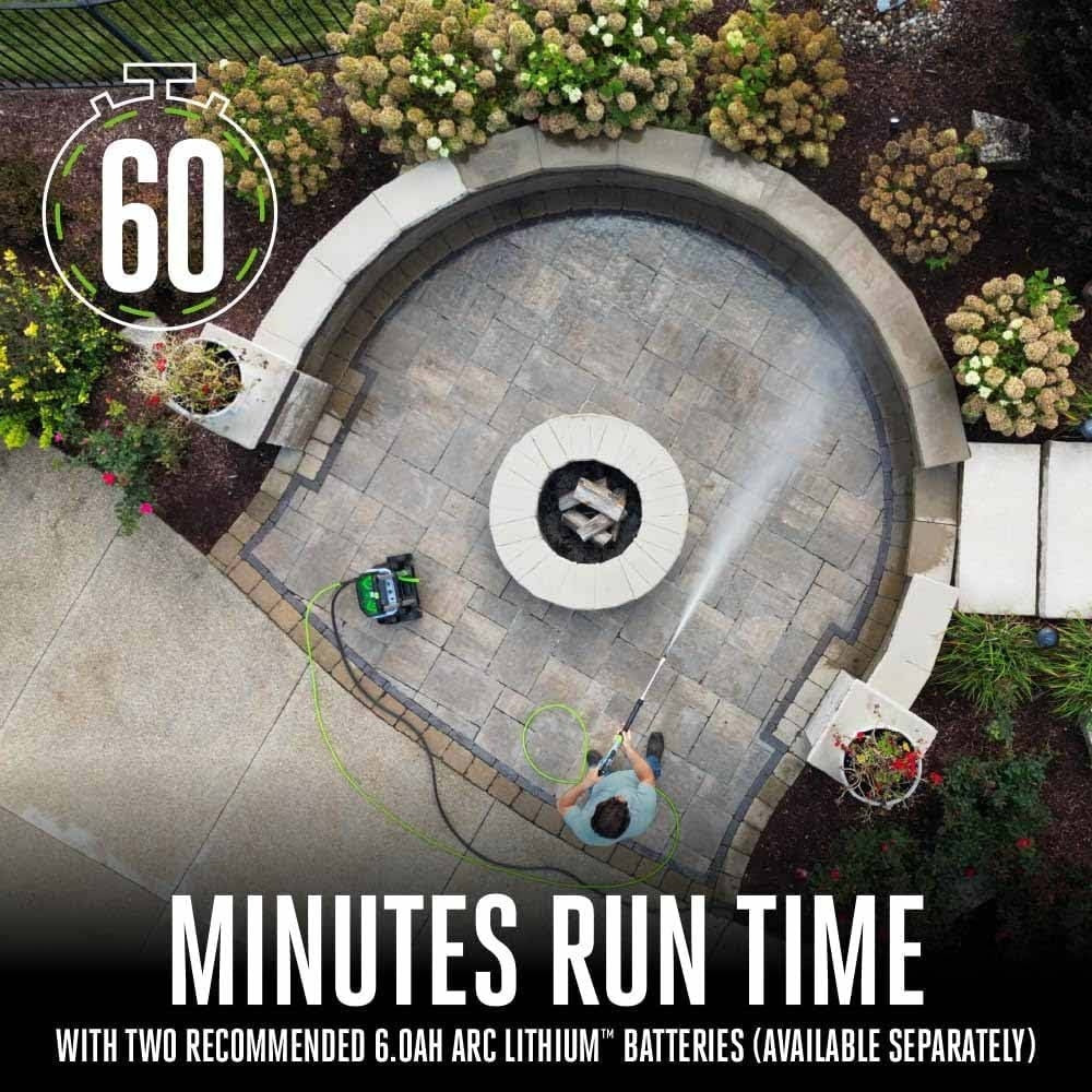 EGO HPW3200 3200PSI Cold Water High Pressure Washer Bare Tool - 6