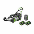 EGO LM2134SP-2 21" SELECT CUT SP lawn mower Kit(2*6Ah Battery, 550W charger)