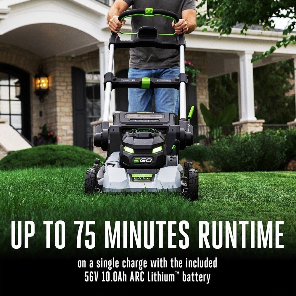 EGO LM2236SP POWER+ 1000 Series Mower 22" Super Comp Deck Self-Propelled Battery and Turbo Charger - 7