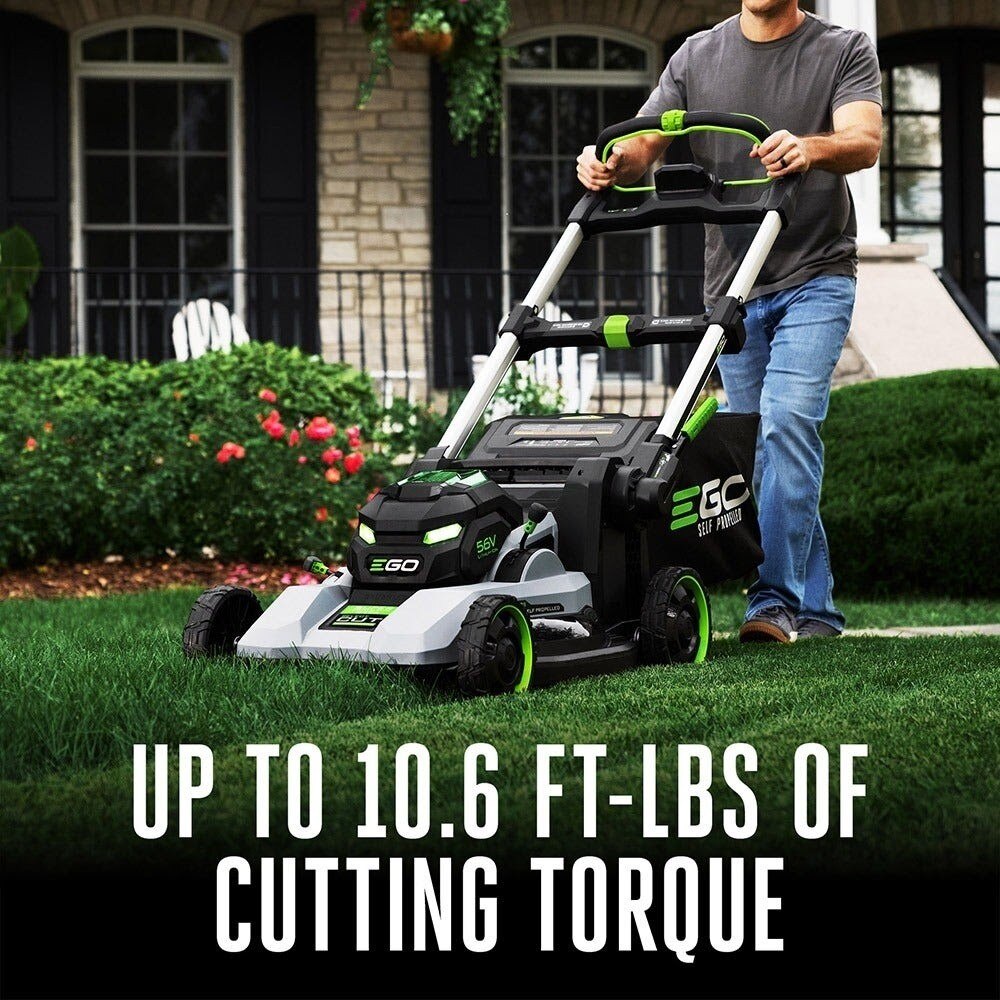 EGO LM2236SP POWER+ 1000 Series Mower 22" Super Comp Deck Self-Propelled Battery and Turbo Charger - 9