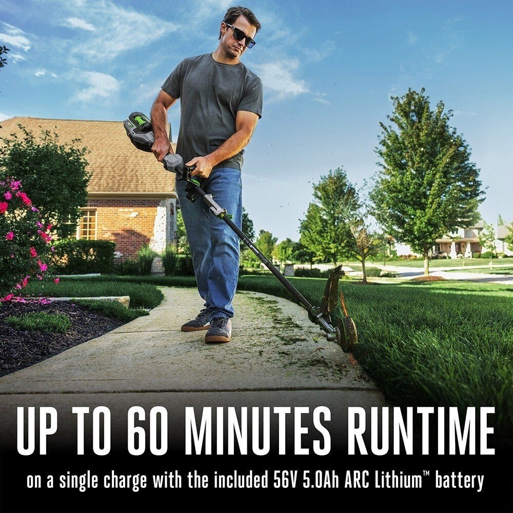 EGO MST1704 POWER+ 17" LINE IQ Multi-Head String Trimmer with POWERLOAD Battery and Charger - 7