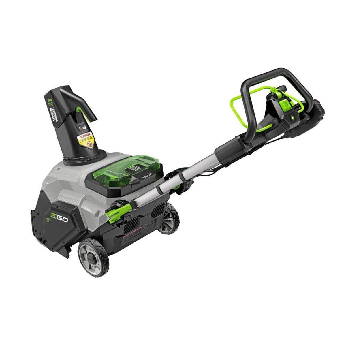 EGO SNT2122 21 in. Single-Stage Snow Blower Kit with Steel Auger (2 Batteries, Charger) - 4