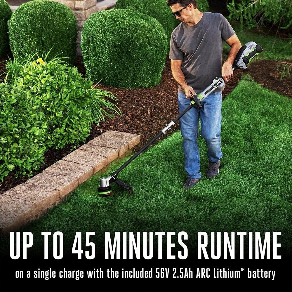 EGO ST1611T POWER+ 16" POWERLOAD String Trimmer with Carbon Fiber Shaft with Battery and Charger - 4