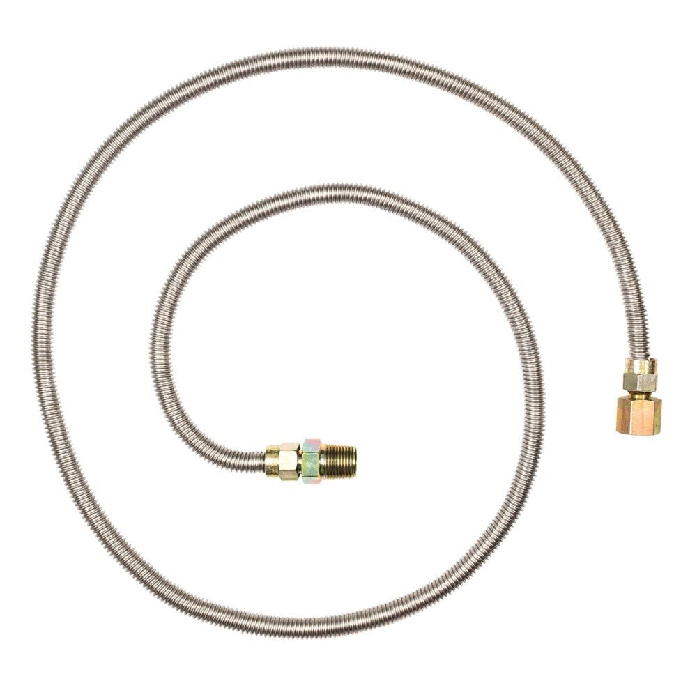 Eastman 10SS515060 3/8 in. OD x 60 in. Stainless Steel Gas Connector 1/2 in. FIP x 1/2 in. MIP