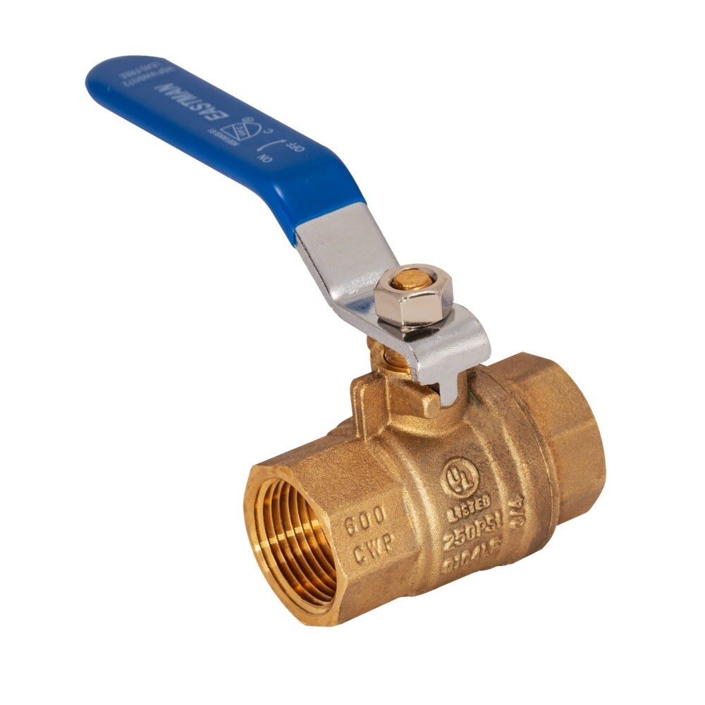 Eastman 20047LF 3/4 in x 3/4 in Lead Free Brass IPS Heavy Duty Full Port Ball Valve - 2