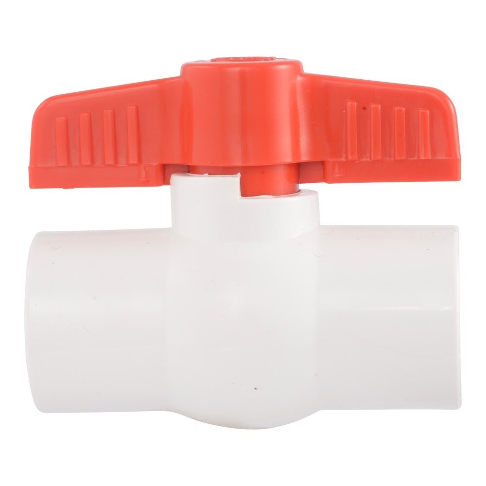 Eastman 20111 1/2 in. Slip Schedule 40 PVC Ball Valve for Potable Water - 2