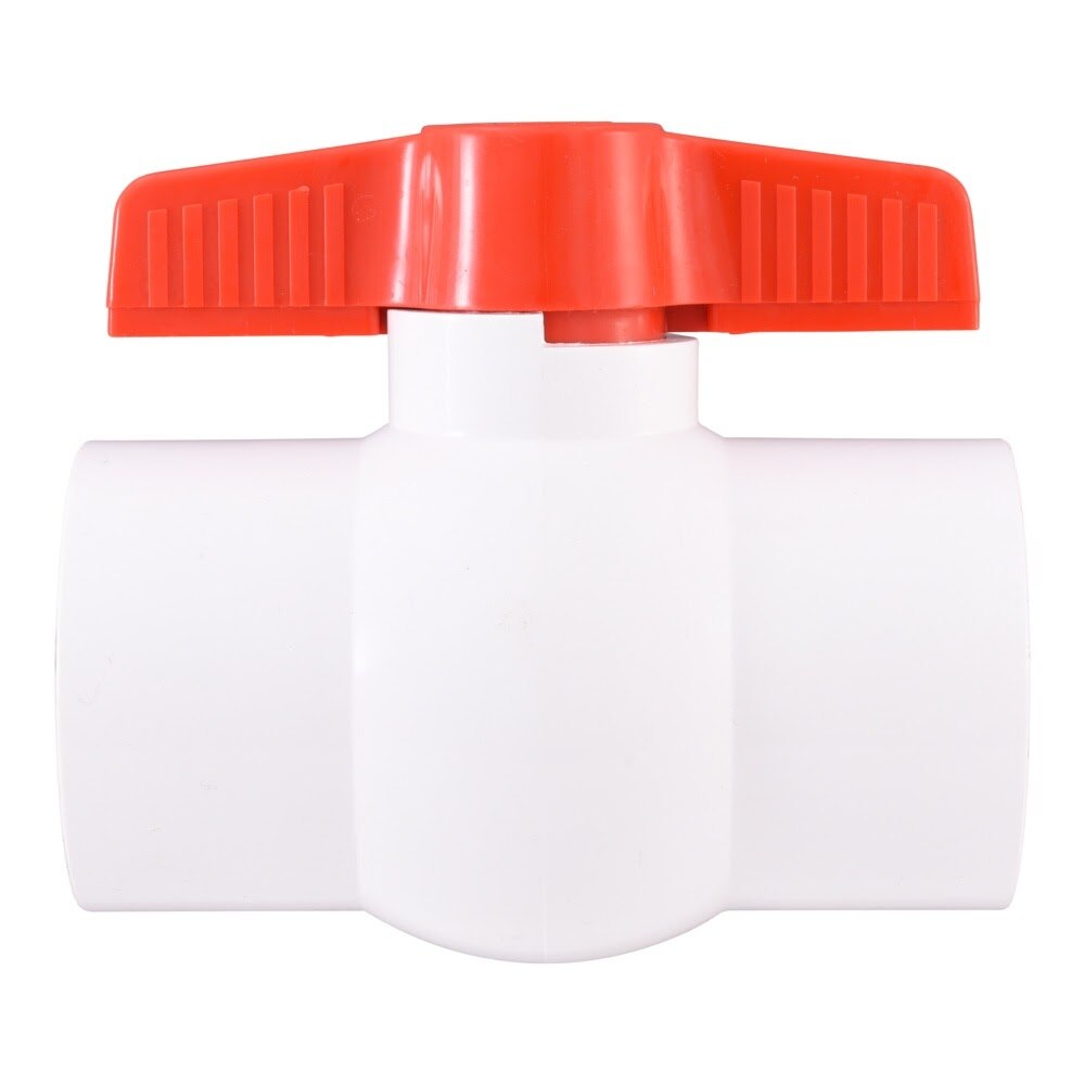 Eastman 20121 2 in Schedule 40 PVC Slip Ball Valve for Potable Water - 2