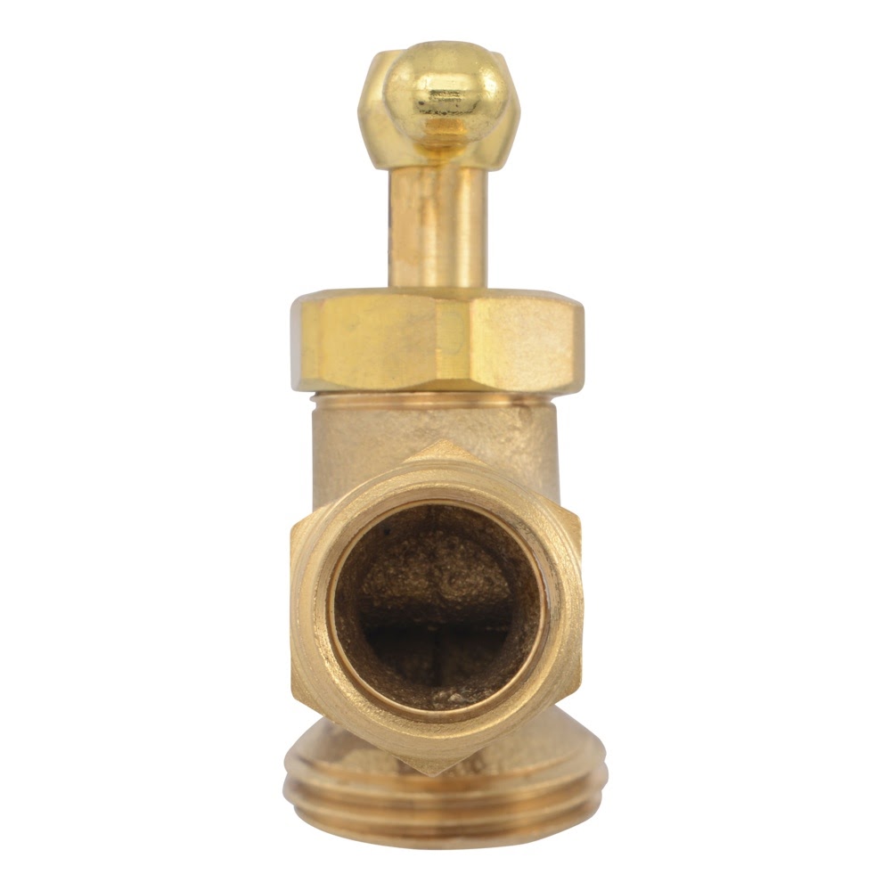 Eastman 20181 1/2 in. MIP x 1/2 in. MHT Brass Hose Bibb for Irrigation - 2
