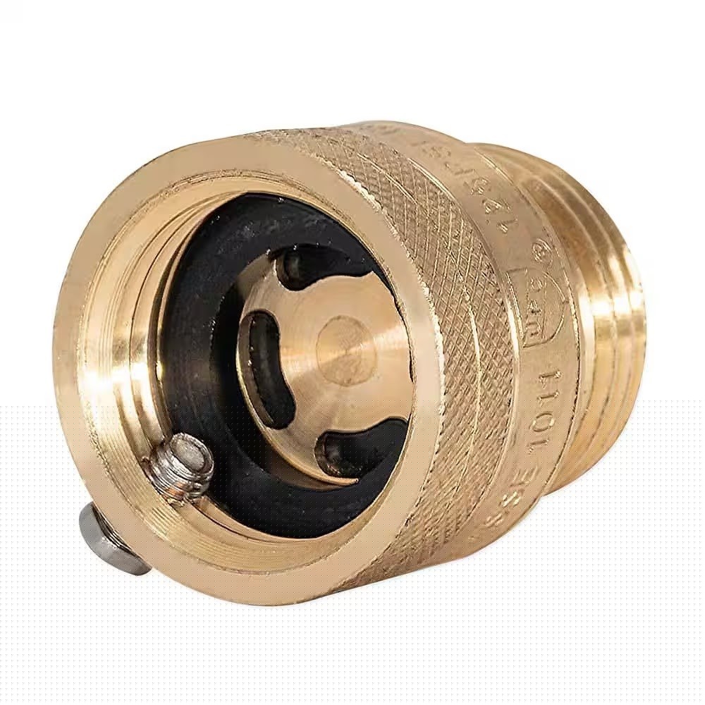 Eastman 20199 3/4 in. FHT x MHT Rough Brass Hose Bibb Anti-Siphon Vacuum Breaker - 4