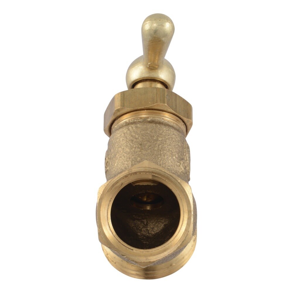 Eastman 20201 1/2 in FIP No-Kink Female Brass Hose Bibb - 3