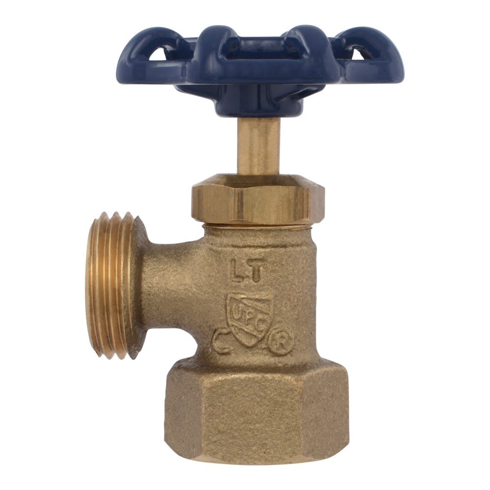 Eastman 20283 3/4 in Brass Boiler Drain Valve with FIP Inlet and MHT Outlet - 2