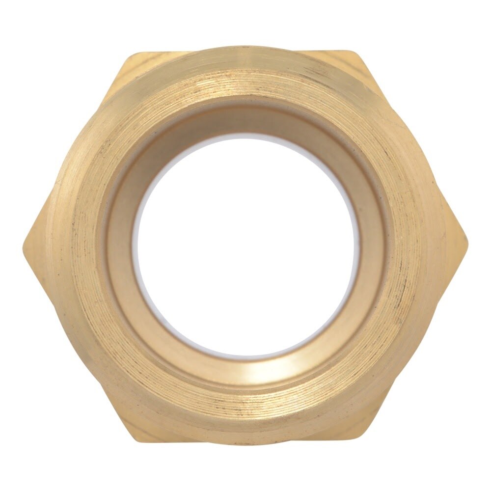 Eastman 20355 3/4 in. MHT x 1/2 in. MIP Brass Hose-To-Pipe Adapter - 3