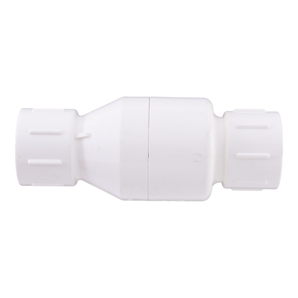 Eastman 20454N 1 in. Slip x Slip PVC Schedule 40 In-Line Check Valve - 2