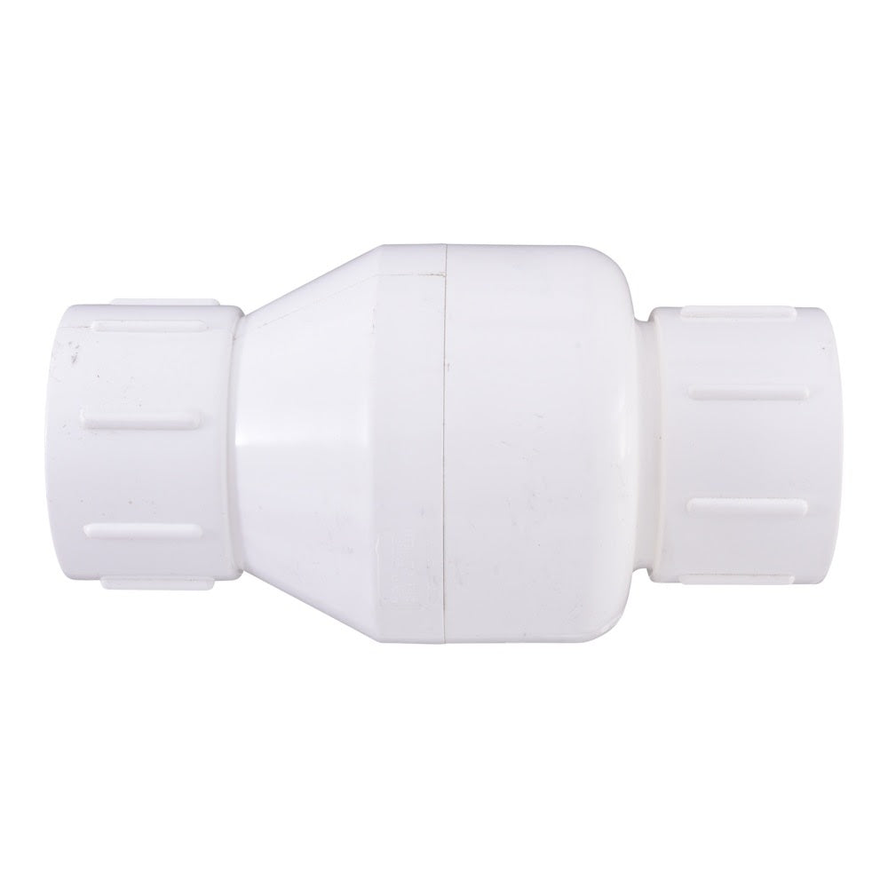 Eastman 20457N 2 in. Slip x Slip PVC Schedule 40 In-Line Check Valve - 2