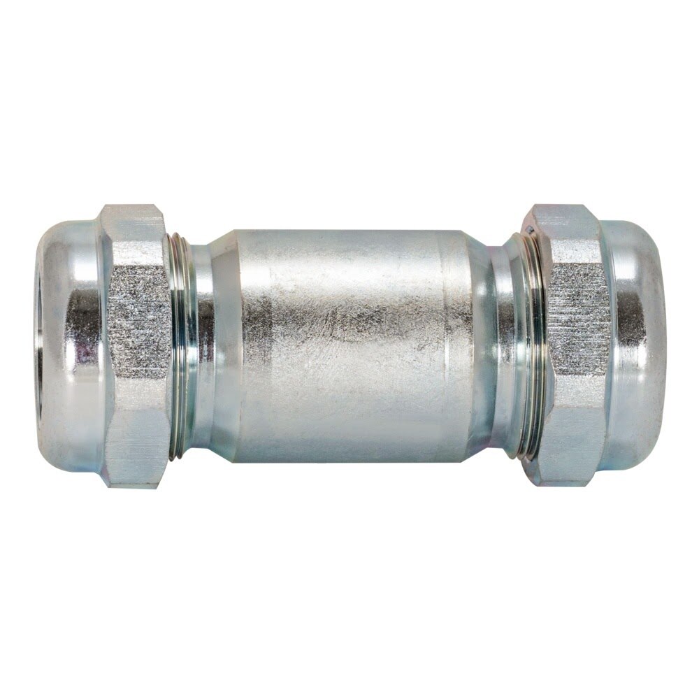 Eastman 20564 3/4 in. IPS 4-1/8 in. Galvanized Long Pattern Compression Coupling - 3