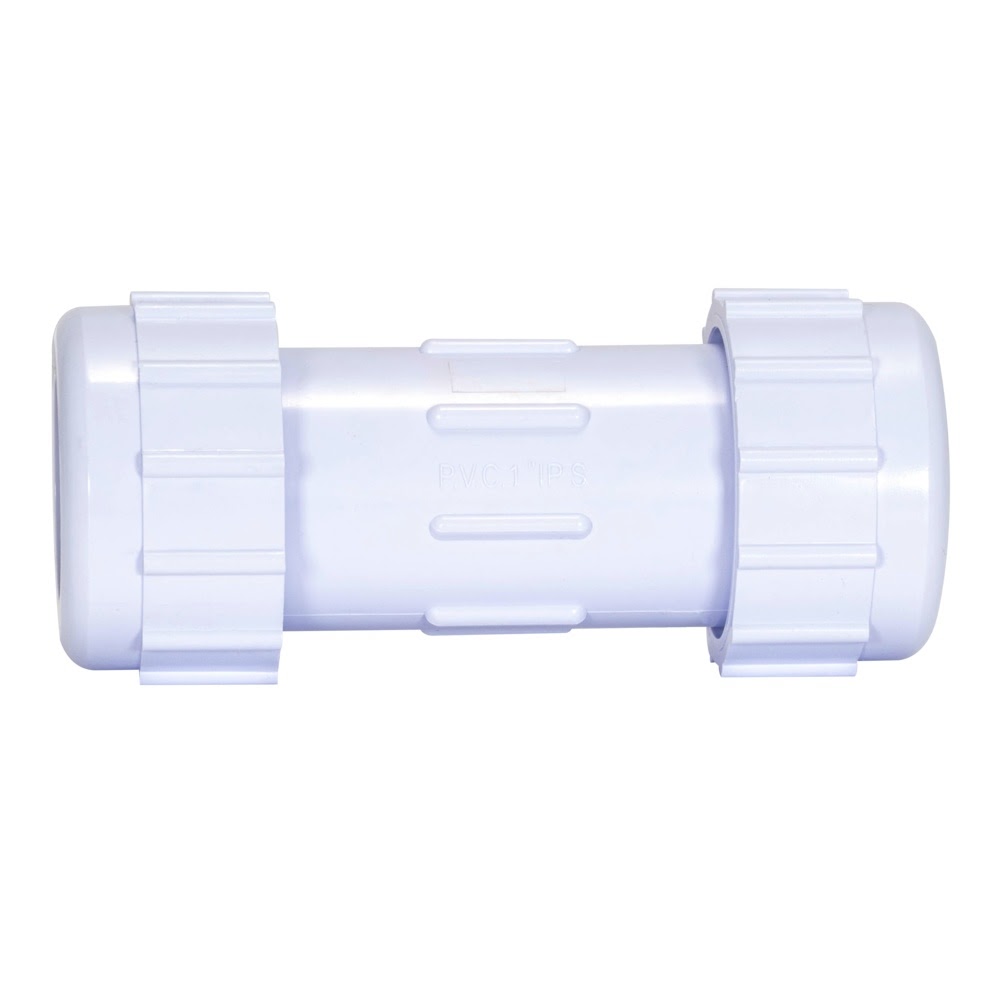Eastman 20587 1 in IPS PVC Schedule 40 Compression Coupling for Pipe Repair - 3