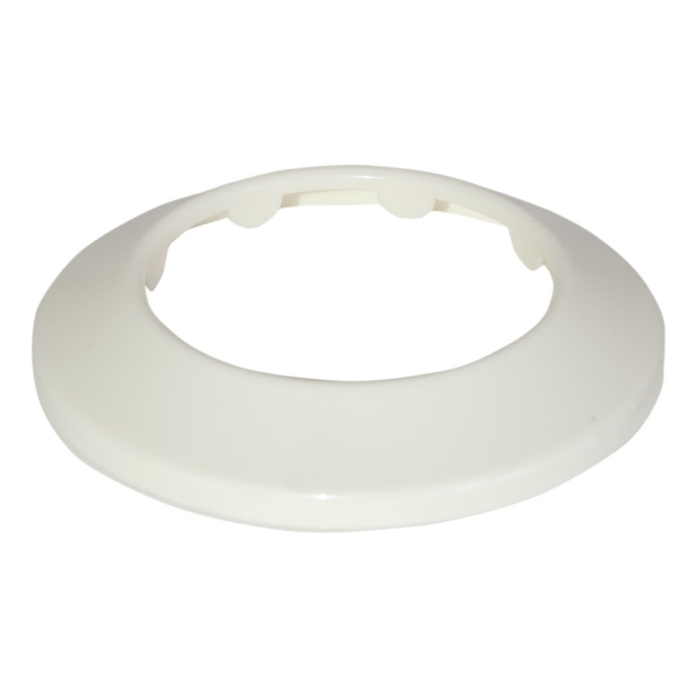 Eastman 25708 1-1/2 in. IPS White Plastic Escutcheon Sure Grip Flange