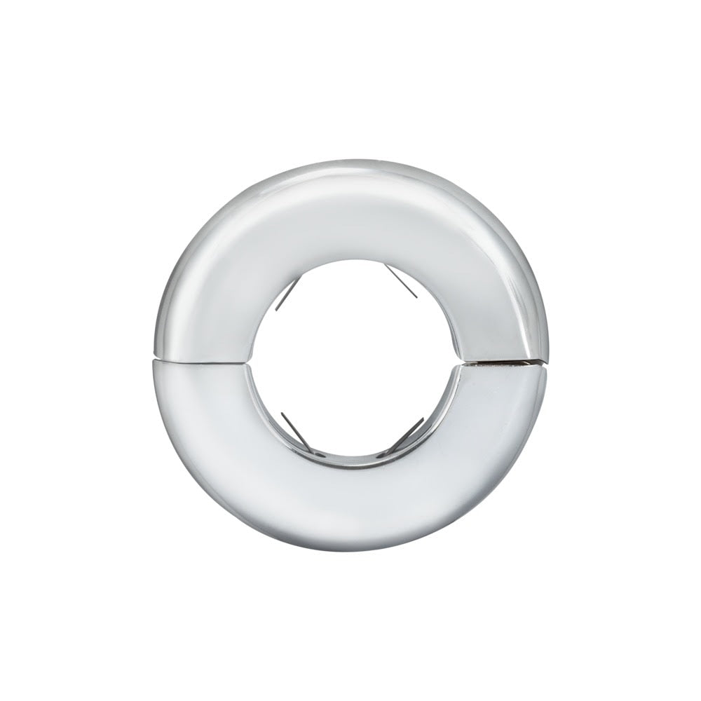 Eastman 25732 1/2 in. IPS Heavy Duty Split Escutcheon Plate for Floor and Ceiling Chrome Plated - 2