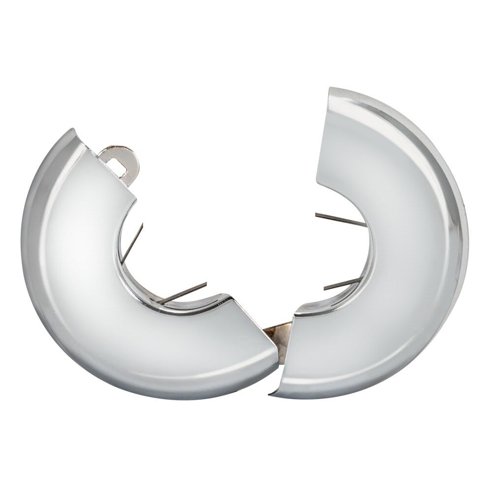 Eastman 25735 1-1/4 in. IPS Heavy Duty Split Escutcheon Plate Chrome Plated - 3