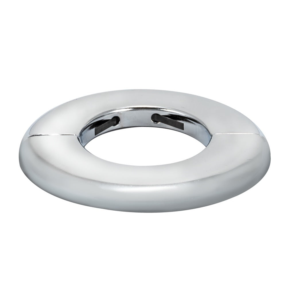 Eastman 25736 1-1/2 in IPS Heavy Duty Split Escutcheon Plate for Floor and Ceiling Chrome Plated