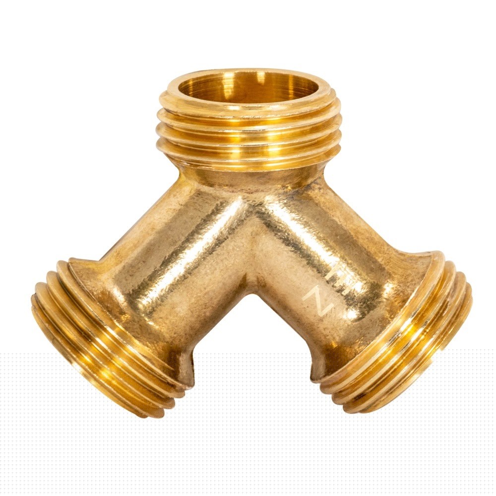 Eastman 41003 3/4 in Brass MHT Y Connector for Steam Dryer - 3