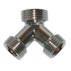 Eastman 41017 3/4 in. Chrome Plated Y Connector for Steam Dryer