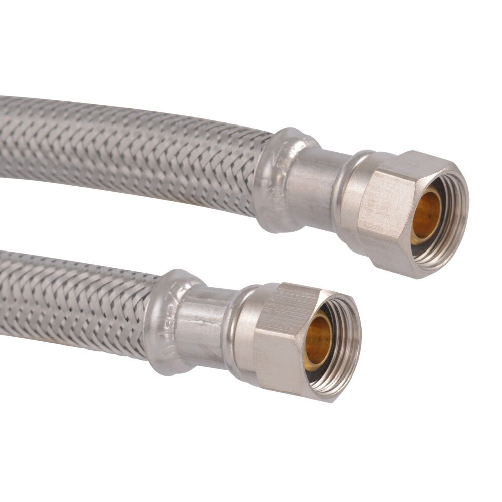 Eastman 41041 5 ft Braided Stainless Steel Dishwasher Supply Line - 2