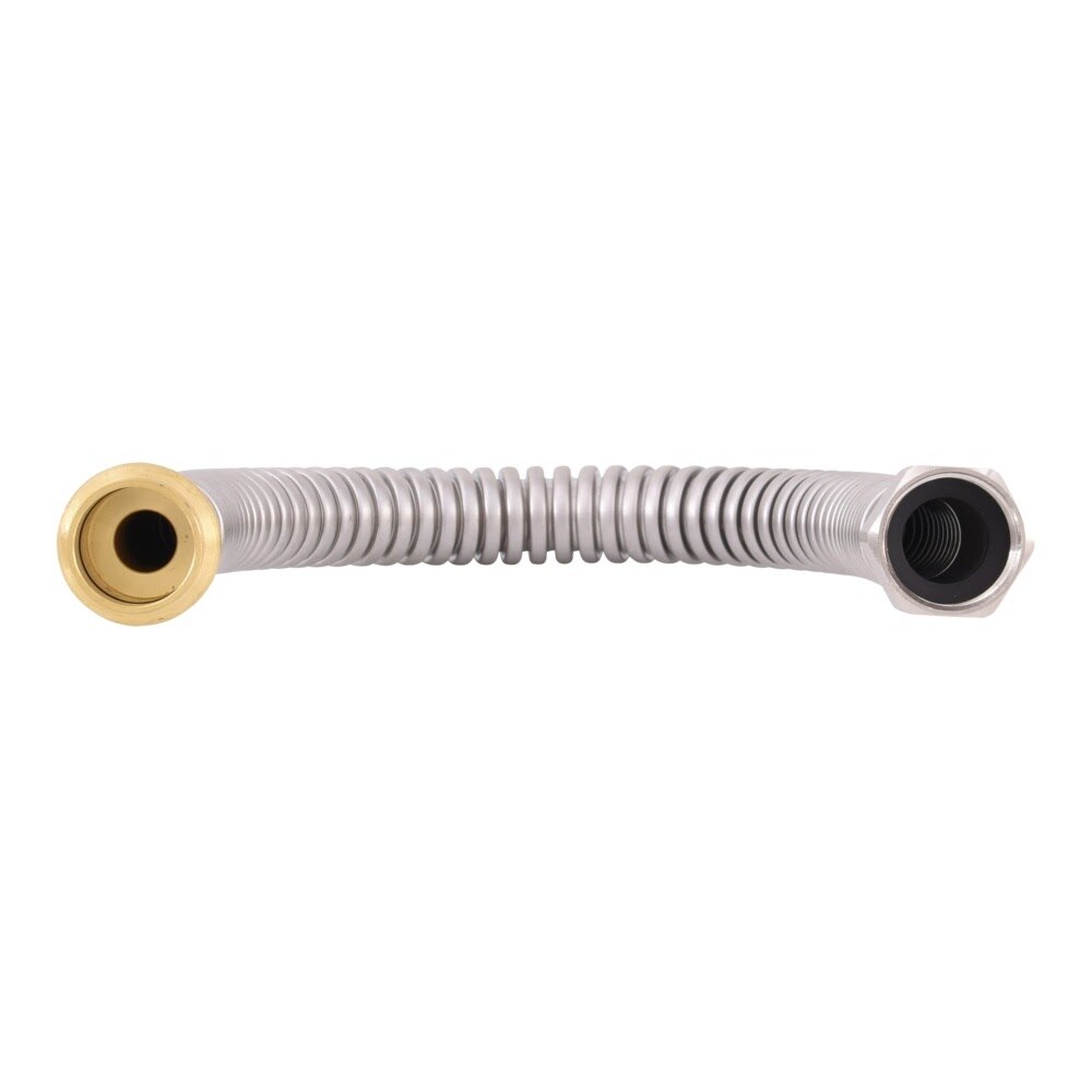 Eastman 436218 18 in Corrugated Stainless Steel Water Heater Connector 3/4 in Copper Press x 3/4 in FIP - 3