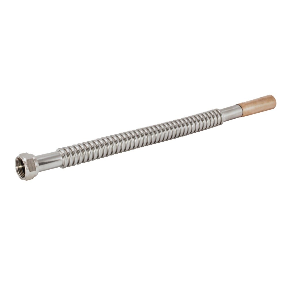 Eastman 437412 12 in. Corrugated Stainless Steel Water Heater Connector 3-4 in. FIP x 1 in. Female Sweat - 3