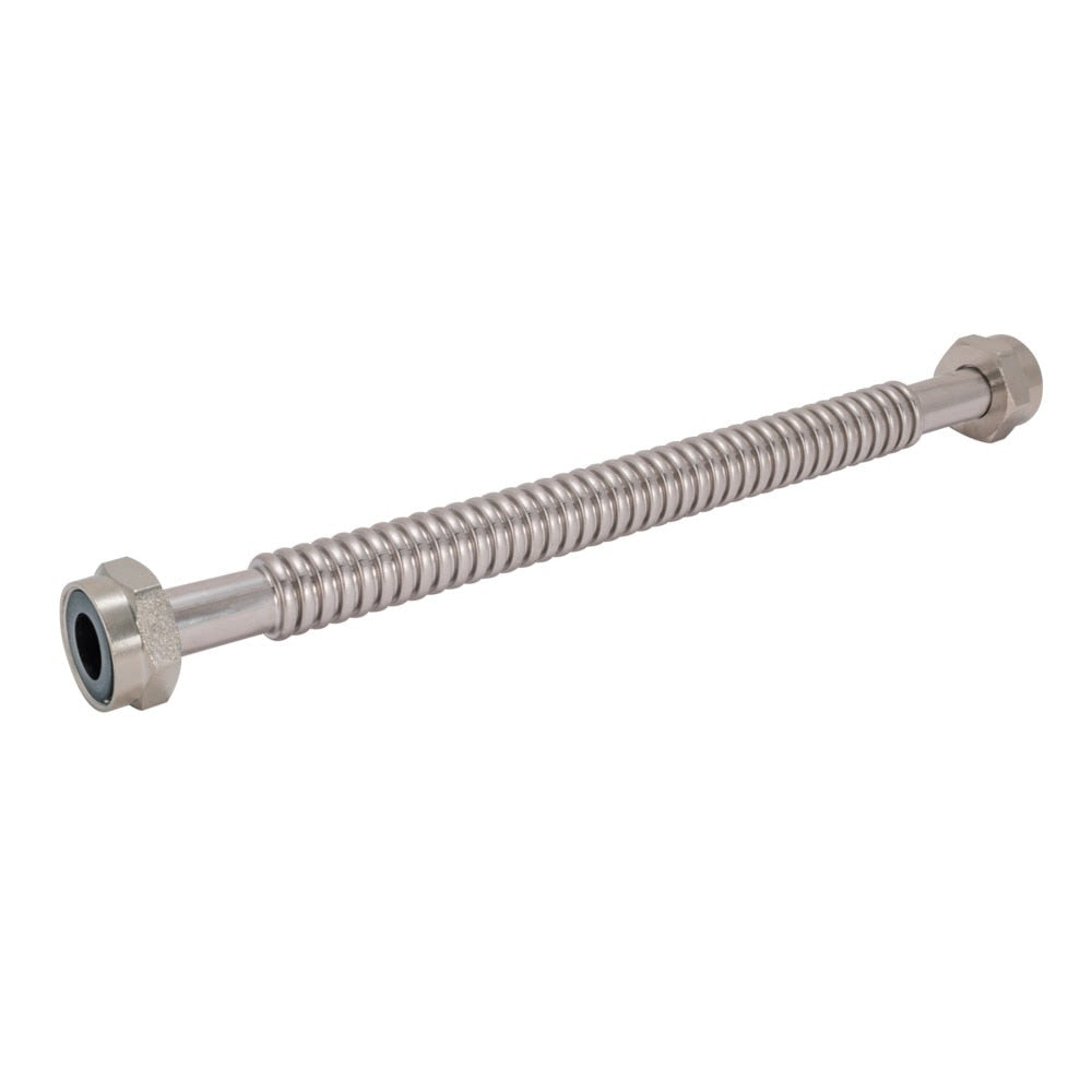 Eastman 447515 15 in Corrugated Stainless Steel Water Heater Connector 1 in FIP x 1 in FIP - 2