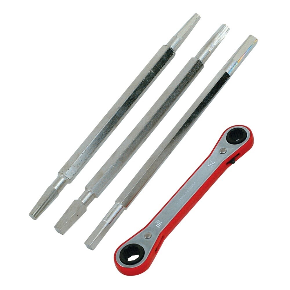 Eastman 45161 Faucet Seat Extractor Set for Faucet Seat Removal and Installation (4 Piece Set)